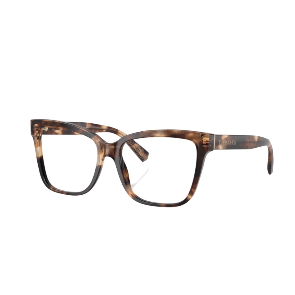 Tiffany & Co Frame 2260 8421 55 Spotted Brown Havana Eyeglasses Tf2260